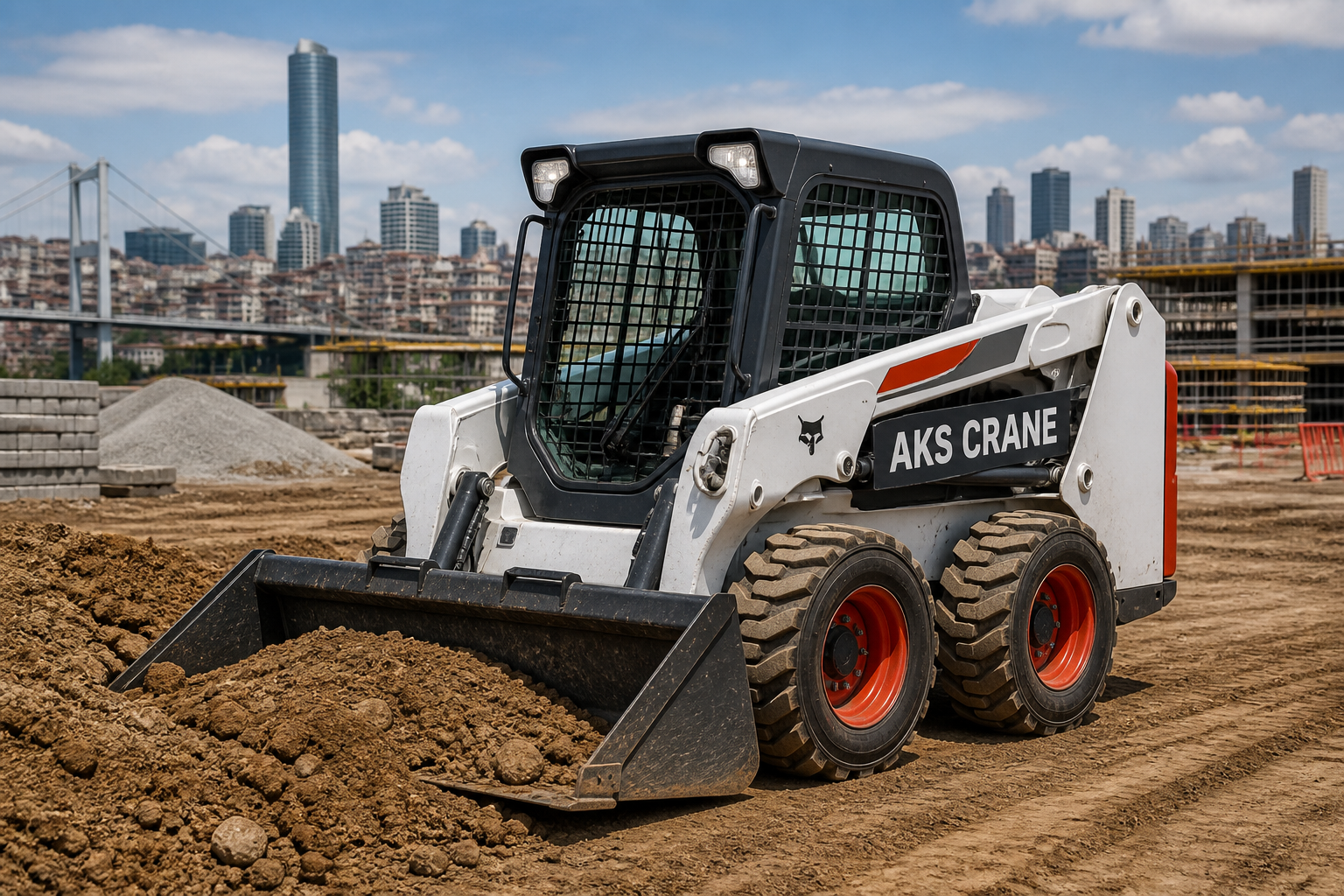 AKS Crane Bobcat kiralama